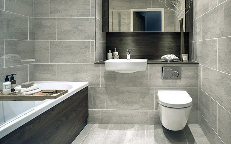 Xu hướng thiết kế phòng tắm tối giản, hiện đại